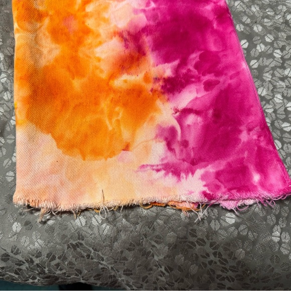 Lee Tie-Dye Flared Jeans - Picture 3 of 5